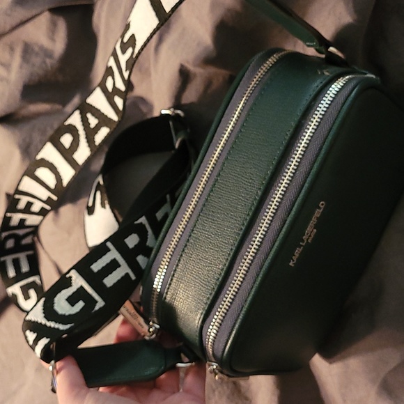 KARL LAGERFELD CAMERA BAG NWT - Picture 12 of 12